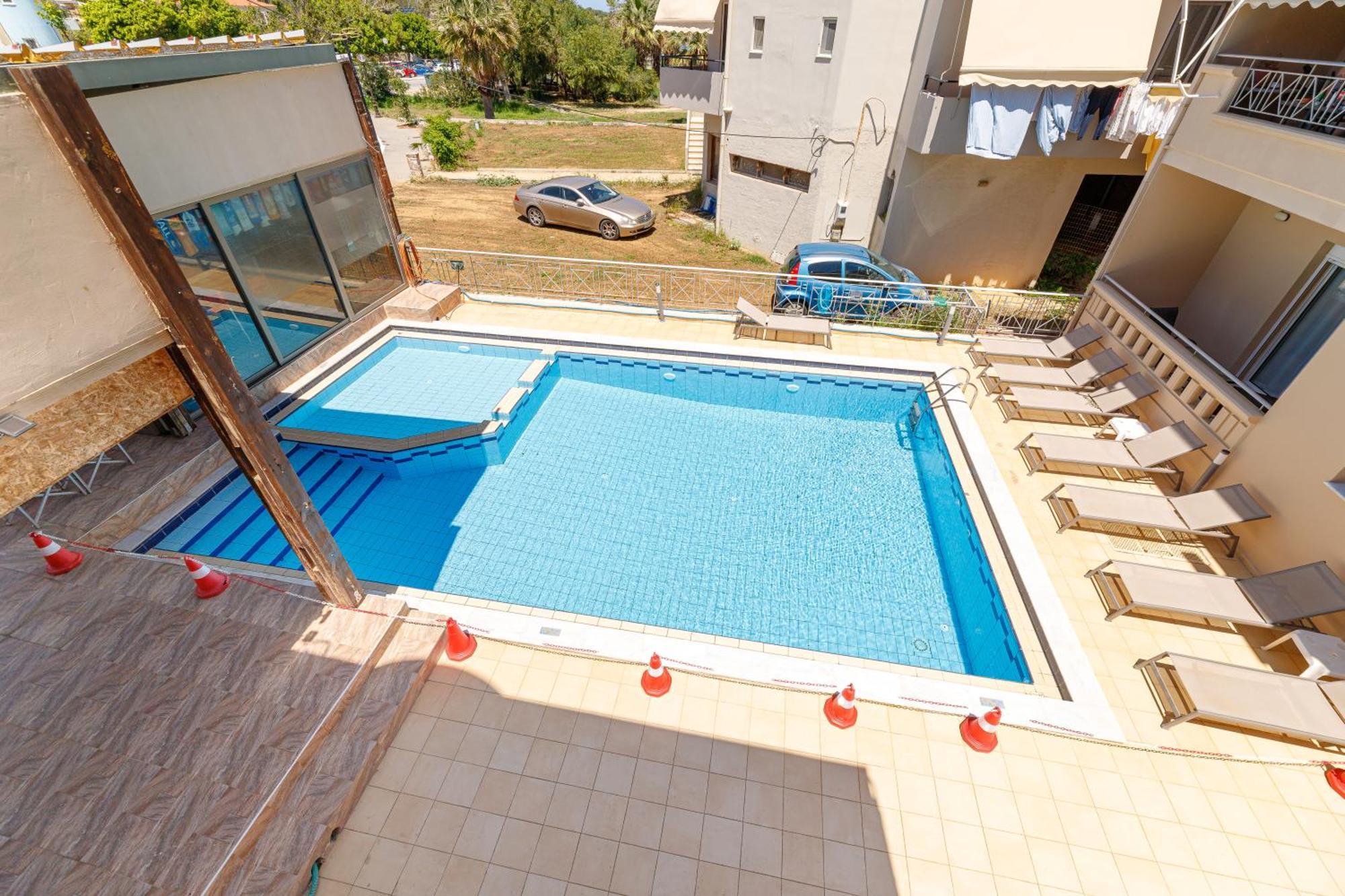 Sun Beach Apartments Kato Daratso Exterior photo