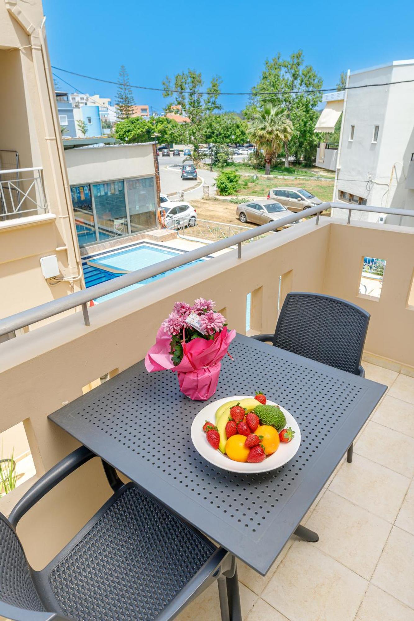 Sun Beach Apartments Kato Daratso Exterior photo